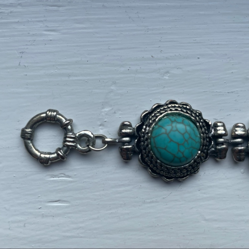 Two Turquoise Bracelets - Picture 3 of 7